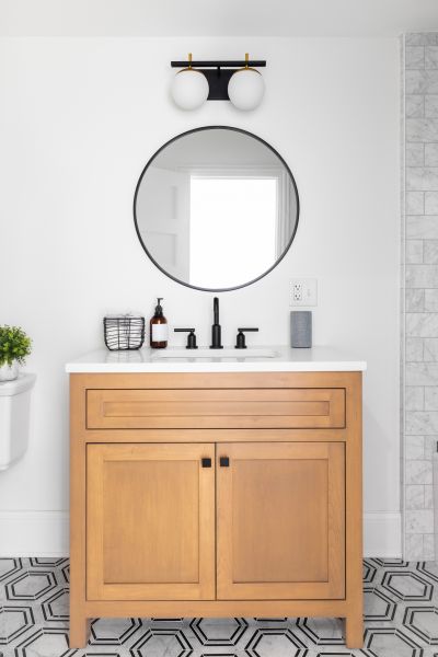 Custom Vanity Installation in Lufkin